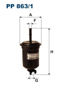 Фільтр палива FILTRON PP8631