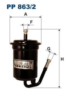 Фільтр палива FILTRON PP8632
