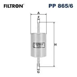 Паливний фільтр FILTRON PP8656