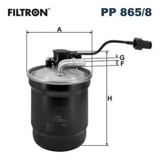 Паливний фільтр FILTRON PP8658