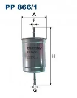 Фильтр топлива FILTRON PP8661