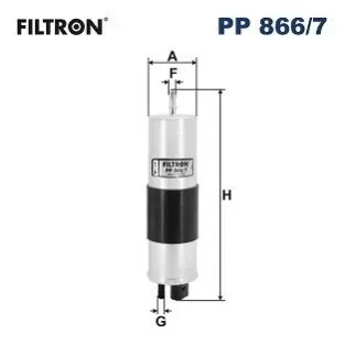 Фільтр паливний Volvo S90/V60/V90/XC60/XC90 2.0 14 FILTRON PP8667 Купити в Україні