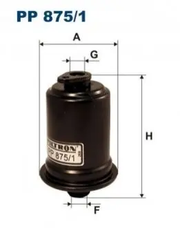 Паливний фільтр FILTRON PP8751