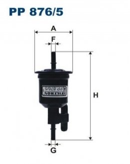 Фильтр топлива FILTRON PP8765 (фото 1)