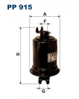 Фільтр палива FILTRON PP915