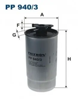 Фільтр паливний FILTRON PP9403 Купити в Україні