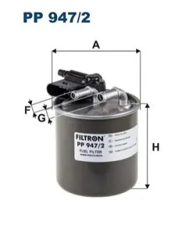 Паливний фільтр FILTRON PP9472
