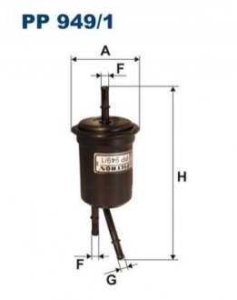 Фильтр топлива FILTRON PP9491 (фото 1)