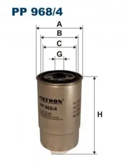 Паливний фільтр FILTRON PP9684 Купити в Україні