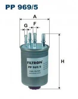 Паливний фільтр FILTRON PP9695