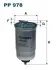 Фільтр топливный Honda Civic 1.7D/Accord 2.2D 01-08 FILTRON (PP978) зображення 1