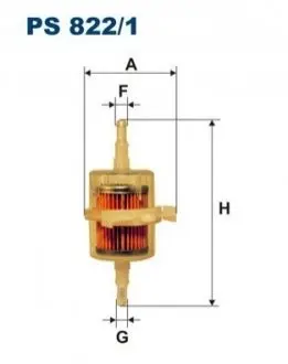 Паливний фільтр FILTRON PS8221