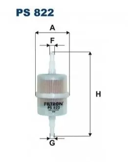 Паливний фільтр FILTRON PS822