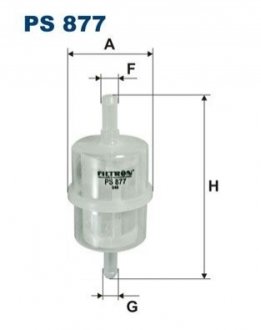 Фильтр топлива FILTRON PS877 (фото 1)