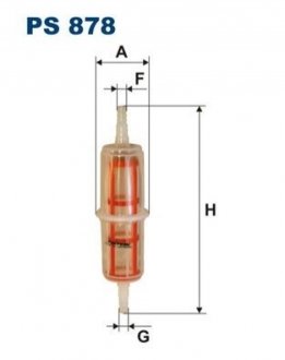 Фильтр топлива FILTRON PS878 (фото 1)