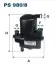 Фільтр паливний Renault Clio/Modus 1.5dci 04- (h=188mm) FILTRON (PS9808) зображення 1