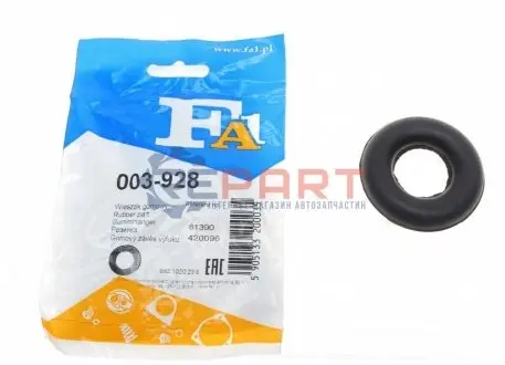 Фото Гумка глушника MB E-class (W124) 93-95/S-class (W116) -80 (28x59) Fischer Automotive One (FA1) (003-928) зображення 1