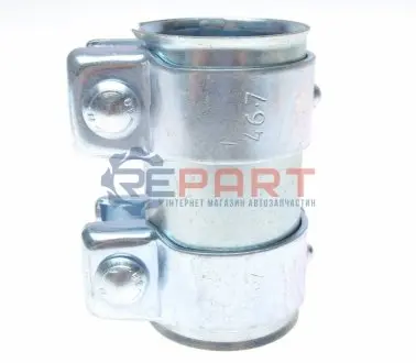 Хомут глушника (передній) Fiat Punto 1.2 16V 99-12 (42/46.7x90) Fischer Automotive One (FA1) 004-943 Купити в Україні