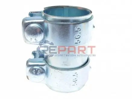 Хомут глушника (передній) Opel Mokka 1.4 LPG/1.6/1.7 CDTI 12- (52/56.5x95) Fischer Automotive One (FA1) 004-952 Купити в Україні