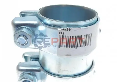 Хомут глушника (передній) VW Caddy III 1.6-2.0 TDI 04-15 (55/59.5x90) Fischer Automotive One (FA1) 004-954 Купити в Україні