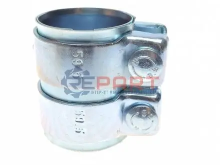 Хомут глушника (передній) Citroen C5/Peugeot 407/807 02- (55/59.5x80) Fischer Automotive One (FA1) 004-955 Купити в Україні