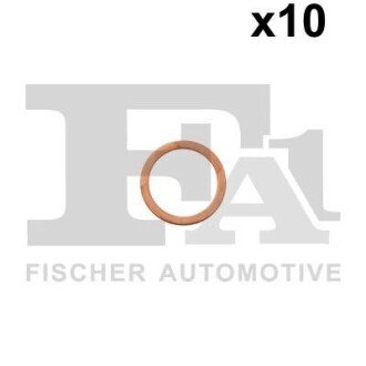 PODKADKA,USZCZELKA MIEDZIANA CU 17,00 X 22,00 X 1,50 (OPAKOWANIE 10 SZT.) Fischer Automotive One (FA1) 055.810.010