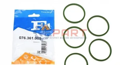 Прокладка патрубка інтеркулера ущільнююча VW Caddy III/T5 03- (54x61.30x4.50) (к-кт 5шт) Fischer Automotive One (FA1) 076361005 Купити в Україні