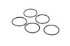 FISCHER AUDI Уплотняемое кольцо A3 1.9 TDI 03-, A3 2.0 TDI 05-, A4 B7 1.9 TDI 04-, SEAT, SKODA, FIAT FPM 44,00 X 49,20 X 2,60 black Fischer Automotive One (FA1) (076.373.005) изображение 1