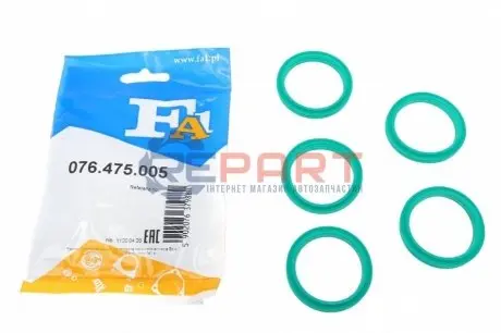 Прокладка патрубка інтеркулера ущільнююча Renault Master 2.0/2.3 dCi (37.8x48.5x6.8) (к-кт 5шт) Fischer Automotive One (FA1) 076475005 Купити в Україні