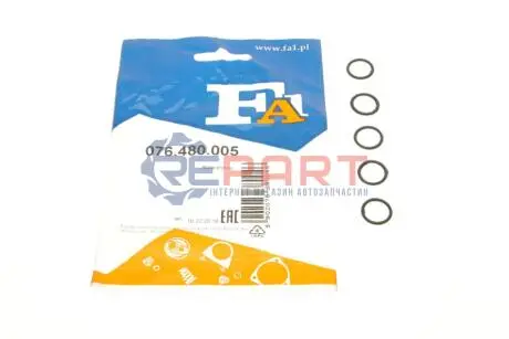 Прокладка турбіни BMW X1/X3/X5/X6 N55 (к-кт 5шт) Fischer Automotive One (FA1) 076.480.005 Купити в Україні