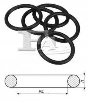 Кольцо резиновое Fischer Automotive One (FA1) 076.492.100