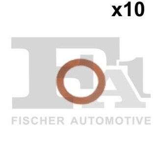 PODKADKA,USZCZELKA MIEDZIANA CU 14,00 X 22,00 X 1,00 (OPAKOWANIE 10 SZT.) Fischer Automotive One (FA1) 076.810.010