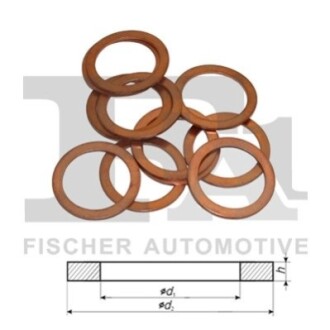 Ущільнююче кільце Fischer Automotive One (FA1) 095810100 (фото 1)