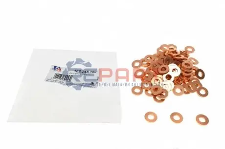 Шайба під форсунку Fiat Doblo 1.9JTD/Citroen Berlingo 1.6HDI 99- (к-кт 10шт.) Fischer Automotive One (FA1) 102.246.100 Купити в Україні