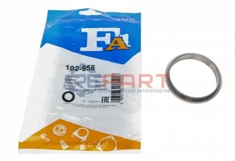 Прокладка труби вихлопної Citroen Jumper/Fiat Ducato/Peugeot Boxer 94-02 (58x68x12) (кільце) Fischer Automotive One (FA1) 102-958 Купити в Україні