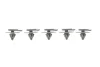 Фото Кліпса кріплення обшивки (к-кт 5 шт) Mini (R50-R59) Fischer Automotive One (FA1) (10400655) зображення 1