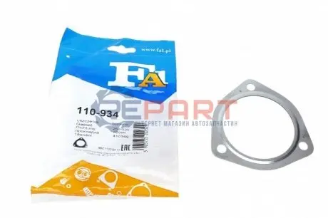 Фото Прокладка труби вихлопної VW T4 1.9 TD / 2.4 D / 2.5 TDI 95-03 Fischer Automotive One (FA1) (110-934) зображення 1