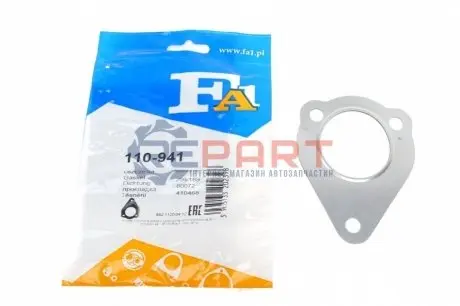 Фото Прокладка труби вихлопної Audi A3/A4/A6/Skoda Roomster/VW Golf 1.9 TDI 97- Fischer Automotive One (FA1) (110-941) зображення 1