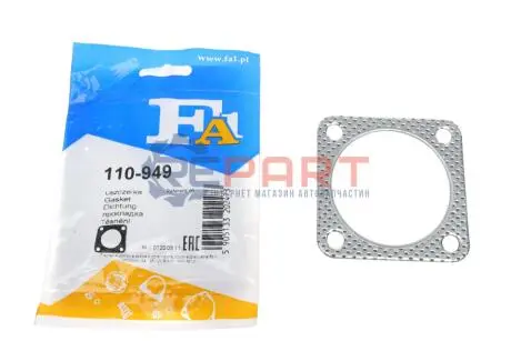 Прокладка труби вихлопної VW LT 2.4TD 82-96 Fischer Automotive One (FA1) 110949 Купити в Україні