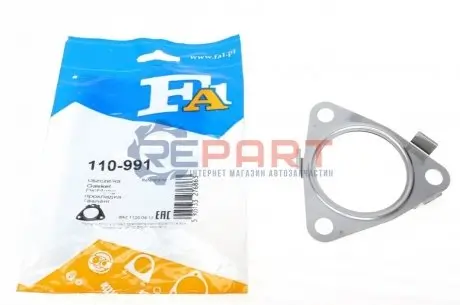 Прокладка труби вихлопної Audi Q7/VW Touareg 3.6 FSI 05-10 Fischer Automotive One (FA1) 110-991 Купити в Україні