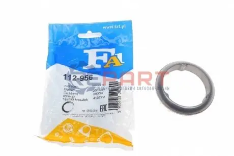 Прокладка труби вихлопної VW T3 1.6 TD -92 (56x72x16) (кільце) Fischer Automotive One (FA1) 112-956 Купити в Україні