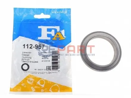 Прокладка труби вихлопної VW Caddy II 1.9 TDI 95-04 (56x78.6x15) (кільце) Fischer Automotive One (FA1) 112-957 Купити в Україні