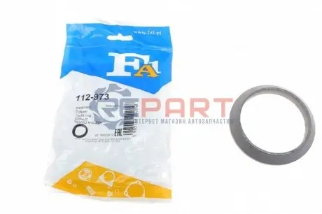 Фото Прокладка труби вихлопної VW Caddy I/II 1.6/1.8 -97 (72x92.5x14.5) (кільце) Fischer Automotive One (FA1) (112-973) зображення 1