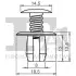 Фото Кліпса кріплення обшивки (к-кт 5 шт) VW Golf VI/VPassat B5/B6/B7/T4/T5/T6 97 Fischer Automotive One (FA1) (11-30008.5) зображення 2