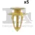 Фото Кліпса кріплення обшивки дверей (к-кт 10 шт) VW T5/T6 03 Fischer Automotive One (FA1) (11400035) зображення 1