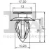 Фото Кліпса кріплення обшивки дверей (к-кт 10 шт) VW T5/T6 03 Fischer Automotive One (FA1) (11400035) зображення 2