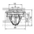 Фото Кліпса кріплення молдинга (к-кт 5 шт) VW T5 03-18 Fischer Automotive One (FA1) (11400395) зображення 2