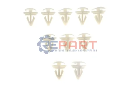 Кліпса кріплення молдинга (к-кт 5шт) VW Polo/Skoda Kodiaq 09 Fischer Automotive One (FA1) 11-40078.10 Купити в Україні