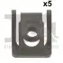 Фото Кліпса кріплення обшивки (к-кт 5 шт) BMW 3 (E46)/7 (E65-E67/F01-F04)/X5 (E70)/X6 (E71/E72) 98-15 Fischer Automotive One (FA1) (11401175) зображення 1
