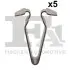 Фото Кліпса кріплення обшивки (к-кт 5 шт) Audi A4 00-04 Fischer Automotive One (FA1) (11401275) зображення 1